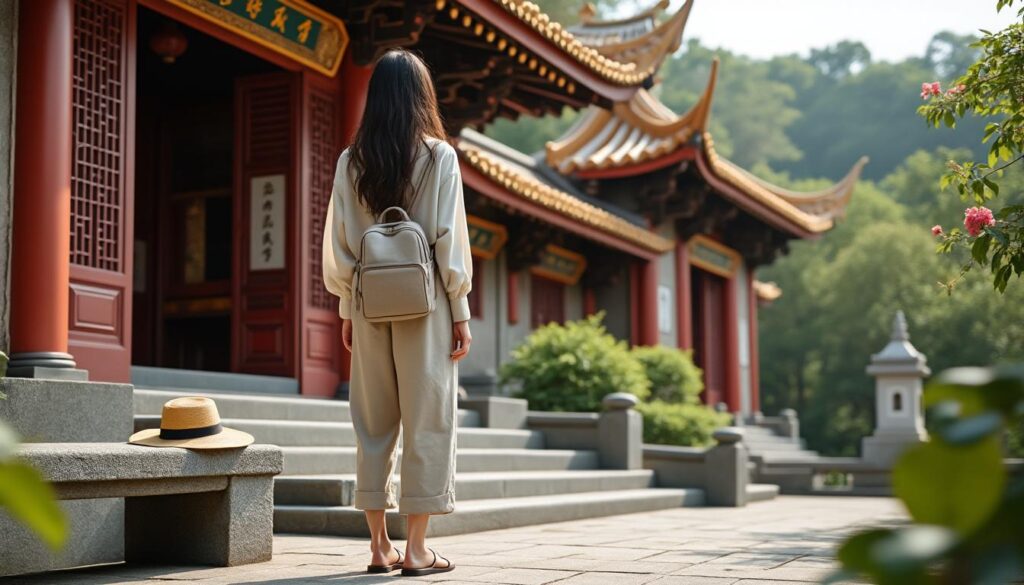 découvrez nos conseils pratiques pour choisir une tenue respectueuse et confortable lors de la visite des temples et pagodes au vietnam, alliant tradition et commodité.