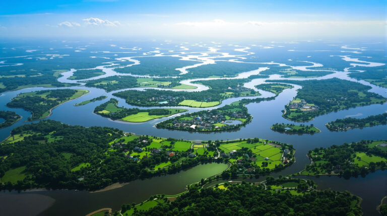 découvrez l'emplacement géographique du delta du mékong, une région fertile située au sud du vietnam, connue pour ses vastes rizières, ses canaux et sa biodiversité unique.