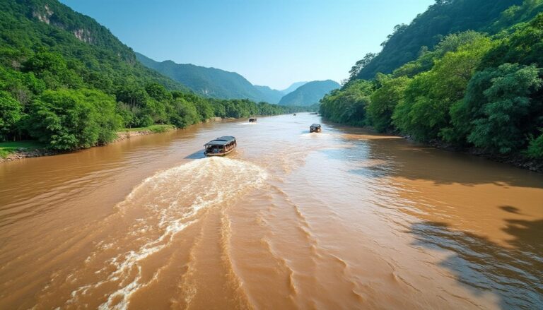 découvrez les raisons naturelles et environnementales qui expliquent la couleur marron caractéristique du fleuve mékong et son impact sur l'écosystème local.