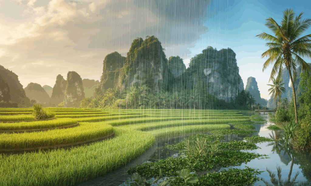 découvrez la température moyenne annuelle au vietnam et préparez votre voyage en connaissant les variations climatiques mois par mois.