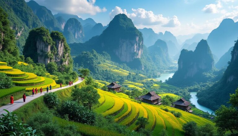 découvrez ha giang à travers notre guide complet qui vous dévoile ses merveilles naturelles et culturelles. préparez votre voyage pour explorer paysages spectaculaires, traditions authentiques et aventures inoubliables.