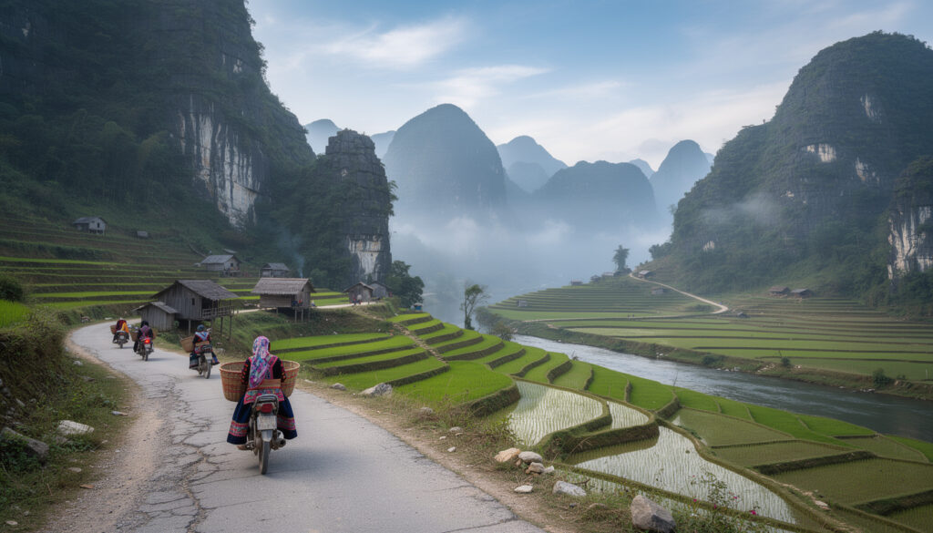 découvrez que faire à ha giang, une destination incontournable du nord du vietnam, avec ses paysages spectaculaires, ses villages authentiques et ses activités culturelles uniques.