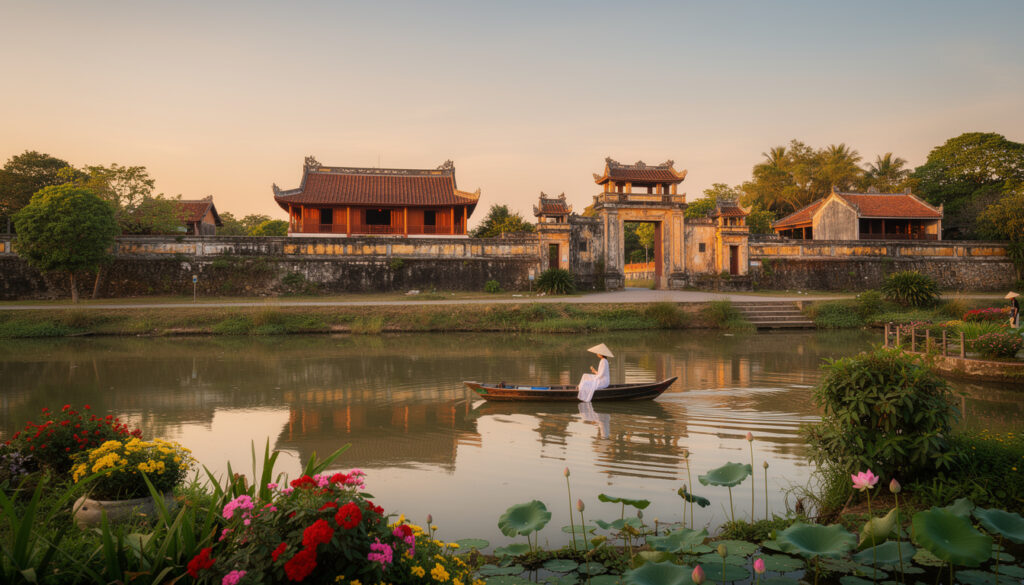 découvrez les incontournables et activités à faire à huê, ville historique du vietnam, entre patrimoine culturel, paysages pittoresques et cuisine locale savoureuse.