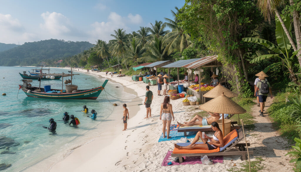 découvrez les meilleures activités et attractions à phu quoc, une île paradisiaque au vietnam. plages, snorkeling, marchés locaux et nature sauvage vous attendent pour un séjour inoubliable.