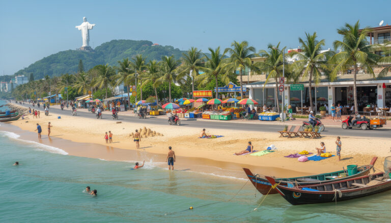 découvrez les meilleures activités et sites touristiques à vung tau, une charmante ville côtière du vietnam idéale pour des vacances inoubliables entre plages, culture et gastronomie.