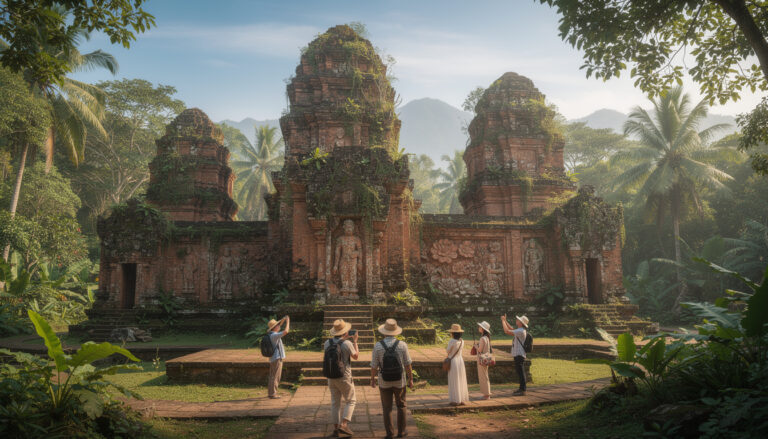 découvrez les activités incontournables au sanctuaire de my son près de hoi an : visites des ruines cham, balades guidées, exploration culturelle et conseils pratiques pour une expérience mémorable.