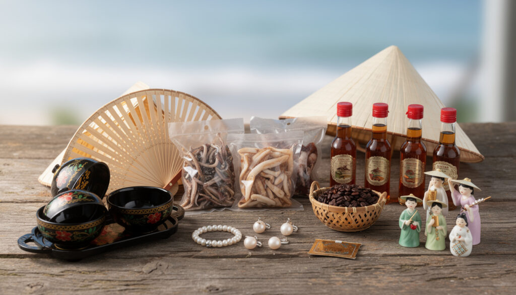 découvrez 8 souvenirs locaux incontournables de vung tau, faciles à transporter, pour rapporter un peu du vietnam chez vous.