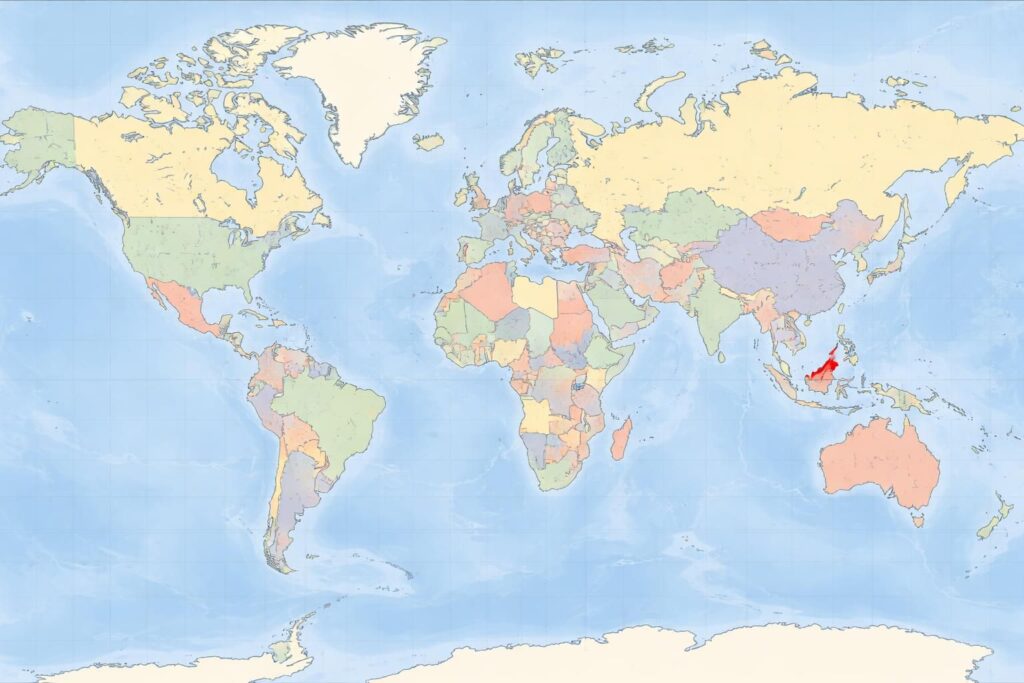découvrez l'emplacement précis du brunei sur la carte du monde, son contexte géographique et les informations clés sur ce petit pays d'asie du sud-est.