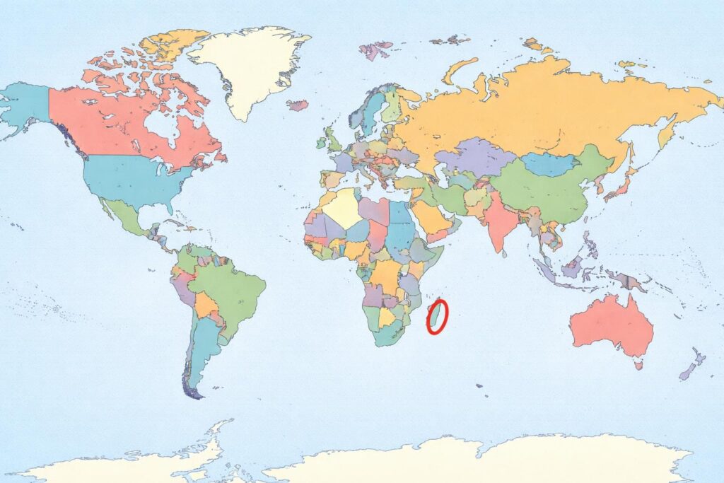 découvrez l'emplacement exact du sri lanka sur la carte du monde et explorez les informations géographiques clés de cette île fascinante.
