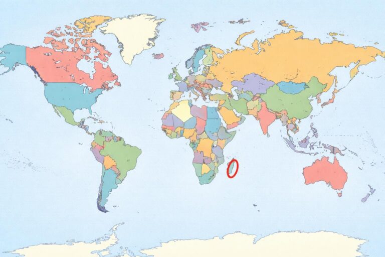 découvrez l'emplacement exact du sri lanka sur la carte du monde et explorez les informations géographiques clés de cette île fascinante.