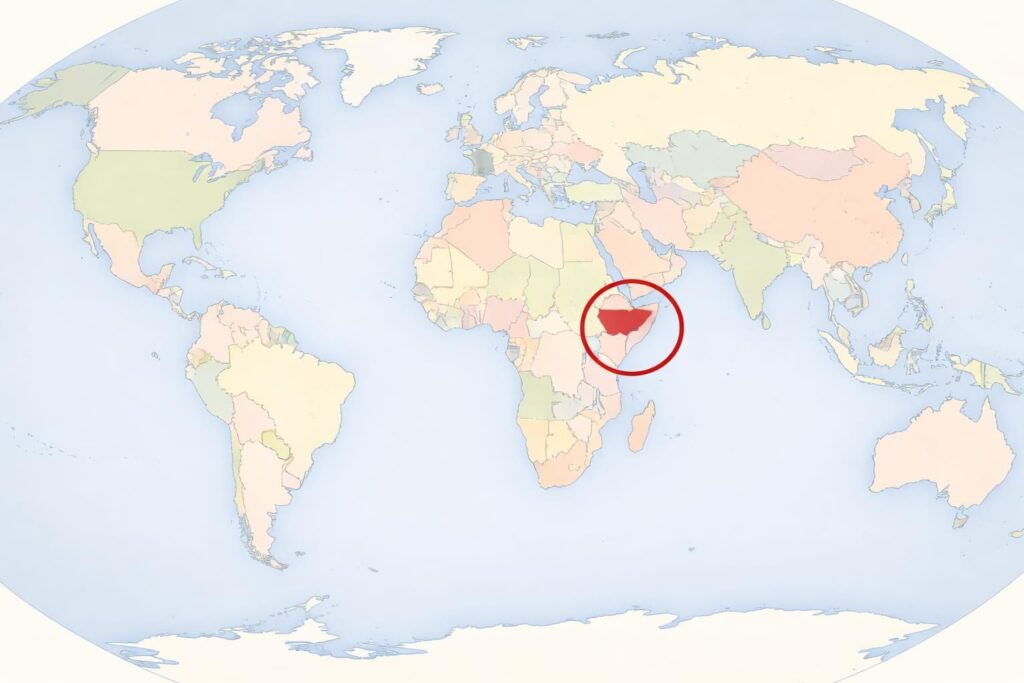 découvrez l'emplacement géographique du yémen sur la carte du monde et apprenez-en plus sur ce pays du moyen-orient.